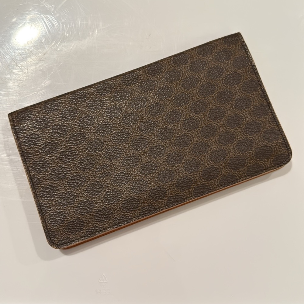 Celine Macadam Long Slim Bifold Wallet with Vachetta Leather - Picture 3 of 9